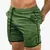 Calções de corrida elásticas masculinas, exercícios, secagem rápida, treinos ao ar livre , academia , esportes em geral. - comprar online