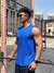 Regata de ginástica sem mangas masculina, malha bem leve de otima qualidade. na internet