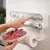 Dispenser 3 em 1 , cortar papel filme ,papel aluminio e porta papel toalha , com suporte auto adesivo para instalar na parede . - Oba Presentes | Sua loja de ofertas