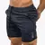 Imagem do Calções de corrida elásticas masculinas, exercícios, secagem rápida, treinos ao ar livre , academia , esportes em geral.