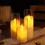 Imagem do 6 pç Vela Led decorativa deixando seu ambiente muito mais aconchegante e romântico . Efeito muito proximo de uma chama de verdade .