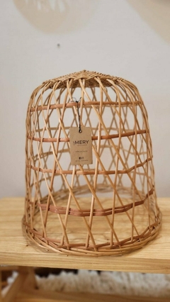 LAMPARAS DE MIMBRE ROSE - comprar online