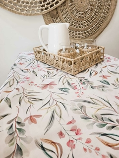 MANTEL ANTIMANCHAS ROSE