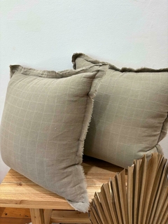 ALMOHADONES GASA TEXTURADA - comprar online