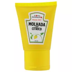 MOLHADA BALA GEL CITRICA 15ML LOKA SENSAÇÃO