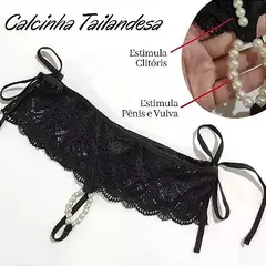 Tanga Tay - Tamanho M Preta - loja online