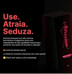 Perfume Attracione Sensual (Feromônios Ativados) - comprar online