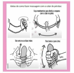Colar de Pérolas_Unisex na internet