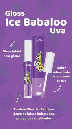 BABALOO GLOSS ICE LABIAL UVA - Flor de Lis Lingerie