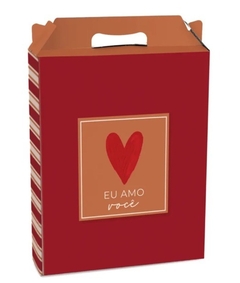 Caixa De Presente Maleta Retangular Vertical M Season Love