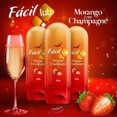 Fácil Lub Gel Lubrificante Beijável 200g Chillies