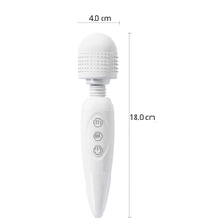 Massageador Varinha Mágica 10 Modos De Vibração E 8 Intensidades Vibe Toys - loja online