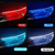 Par de LED DRL luz de circulación diurna para coche tira Flexible impermeable