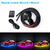 Tira de luces LED flexibles para debajo del carro, Control remoto - TunerHouse