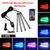 Kit de luces LED de neón para Interior de coche, tira de luz ambiental on internet
