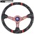 Volante MOMO 14 pulgadas cuero de gamuza Universal - comprar en línea