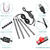 Kit de luces LED de neón para Interior de coche, tira de luz ambiental