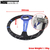 Volante MOMO 14 pulgadas cuero de gamuza Universal - comprar en línea