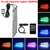 Kit de luces LED de neón para Interior de coche, tira de luz ambiental on internet