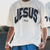 CAMISETA OVERSIZE WHITE JESUS FORGIVE 77 - comprar online