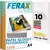 Imagem do Papel Fotográfico Adesivo Branco Brilho Ferax 135g - Folhas papel fotográfico
