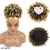 Afro Puff Rabo de Cavalo do Cordão Para Meninas e Mulheres Cabelo Encaracolado - Utilidades Shopping