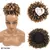 Afro Puff Rabo de Cavalo do Cordão Para Meninas e Mulheres Cabelo Encaracolado