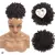 Afro Puff Rabo de Cavalo do Cordão Para Meninas e Mulheres Cabelo Encaracolado