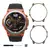 Smartwatch Amoled para Android e iOS, 1,43&quot;, pedômetro à prova d&#39;águ
