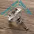 Kak 20-40mm forma de diamante design botões de vidro cristal armário gaveta pu - Utilidades Shopping