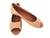 Peep Toe Bege Nude Verniz Maça Attos Sapatos Feminino (PEEPNUDMAC) - Utilidades Shopping