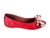 Sapatilha Vermelha Laço Flor Bico Fino Atto Sapatos Feminino (SAPVERMVERLACFLO) - comprar online