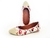 Sapatilha Floral Ponteira Brilho Feminina Bico Fino Total Conforto (SAPFLOPONBROC) na internet