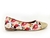 Sapatilha Floral Ponteira Brilho Feminina Bico Fino Total Conforto (SAPFLOPONBROC)