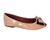 Imagem do Peep Toe Bege Verniz Laço Attos Sapatos Feminino (PEEPNUDVERLAC)