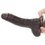 Pênis Realista com Camada Dupla Macio e Firme Preto 7" - LOVETOY SLIDING-SKIN DUAL LAYER DONG BLACK (VMPE084P) - comprar online