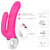 Vibrador para ponto G -2 motores com Dupla estimulação Recarregável em Silicone - Jakiro S-HANDE (SI6721) - Utilidades Shopping
