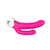 Vibrador para ponto G -2 motores com Dupla estimulação Recarregável em Silicone - Jakiro S-HANDE (SI6721) - Utilidades Shopping