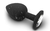 Plug Anal GRANDE feito em Silicone SUPER Macio Preto - Joia Anal c/ Pedra 9,3 x 4,2 cm (THSMPA1061G-P) - Utilidades Shopping