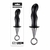 Silicone Butt Plug Ponto P 22cm - Com alça de Metal (NAN269) - Utilidades Shopping