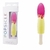 Popsicle - Vibrador recarregável em silicone - Sorvete - Rosa e Amarelo - 10 modos de vibração (NAN180) - comprar online