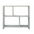 Rack Nicho Aparador Sala Quarto Escritório Mdf Branco (07447)