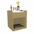Mesa de Cabeceira/Cama Pet Natural Em Mdf (41994)