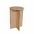 Banco Tampo Redondo 65cm Em Mdf Madeirado (38345)