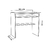 Mesa Para Computador Branco Em Mdf (29361) - comprar online