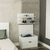 Sapateira Suspensa 3 Prateleiras Em Mdf Branco (22362) - comprar online