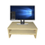 Suporte Duplo Para Monitor Em Mdf Natural (35573) - Utilidades Shopping