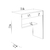 Escrivaninha 1 Gaveta Branco Em Mdf (93211) - comprar online