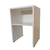 Mesa De Cabeceira Simples Em Mdf Branco (92276) - loja online