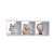 Nicho Triplo 70x30x20 Branco Em Mdf (90296) - comprar online